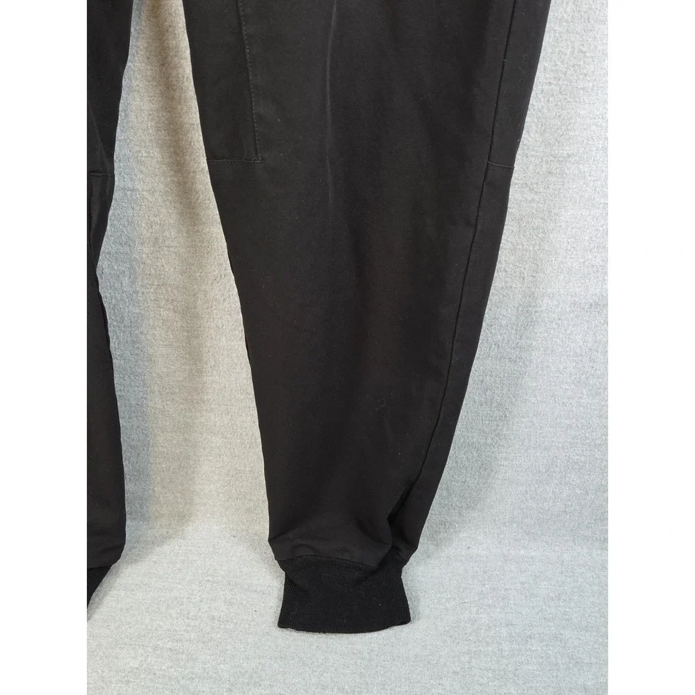Figs‎ Scrub Jogger Pants Mens M Black Drawstring Medical Uniform Elastic Waist